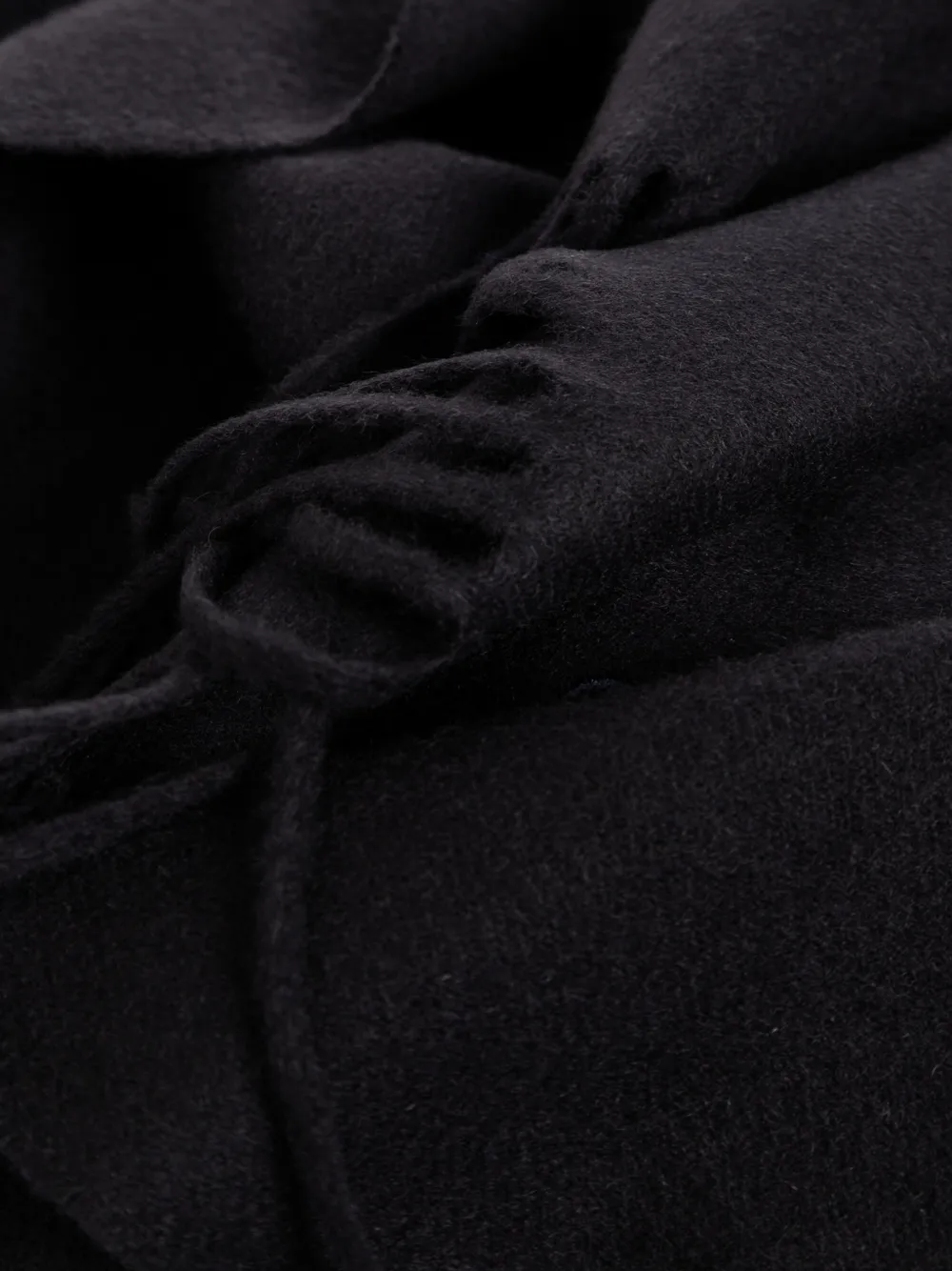 Giorgio Armani Sjaal met geborduurd logo Blauw