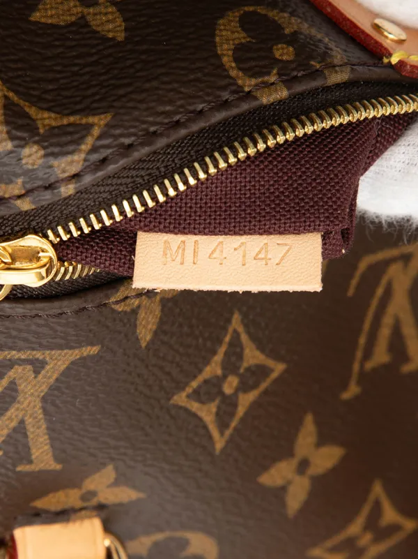 Louis Vuitton Pre-Owned 2017 Monogram Iena PM Shoulder Bag | Brown