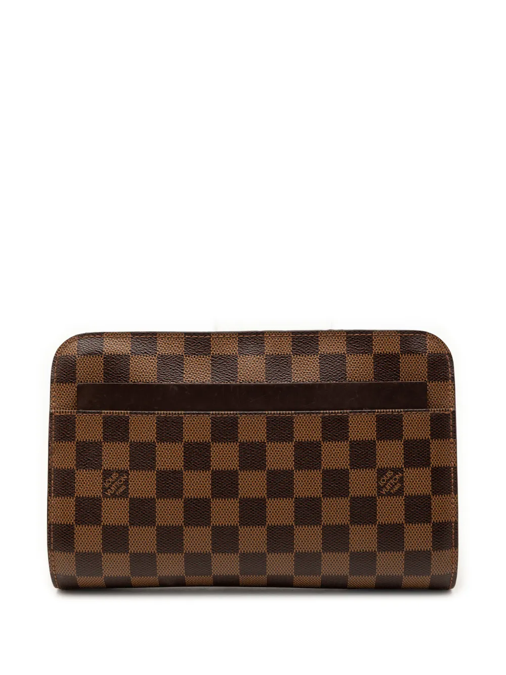 Louis Vuitton Pre-Owned 2003 Damier Ebene Saint Louis Pochette clutch bag - Marrone