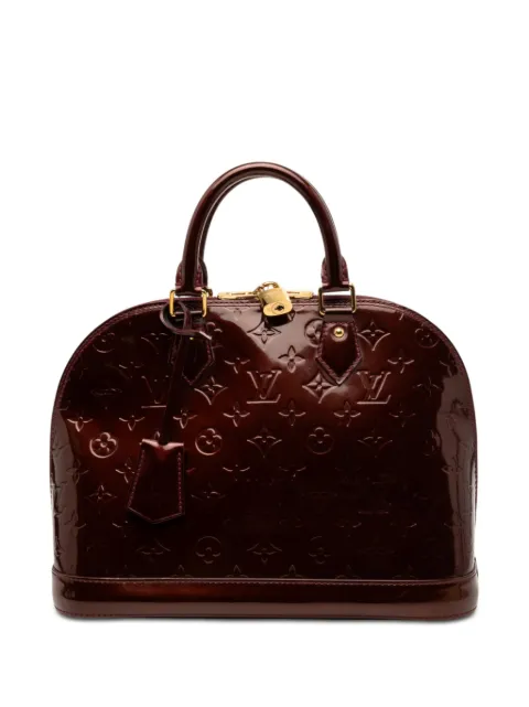 Louis Vuitton Pre-Owned 2012 Monogram Vernis Alma PM handbag