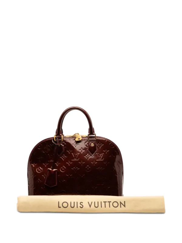 Louis Vuitton Pre-Owned 2012 モノグラム ヴェルニ アルマ PM 