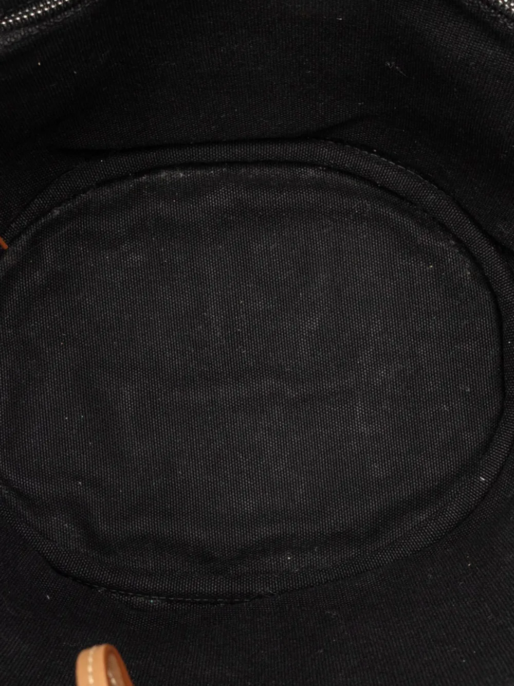 Prada Pre-owned 2013-2026 Canvas Canapa Logo Satchel in Black, view 5
