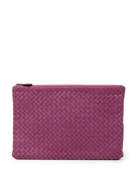 Bottega Veneta Pre-Owned 2012-2026 Intrecciato Clutch aus Nappaleder