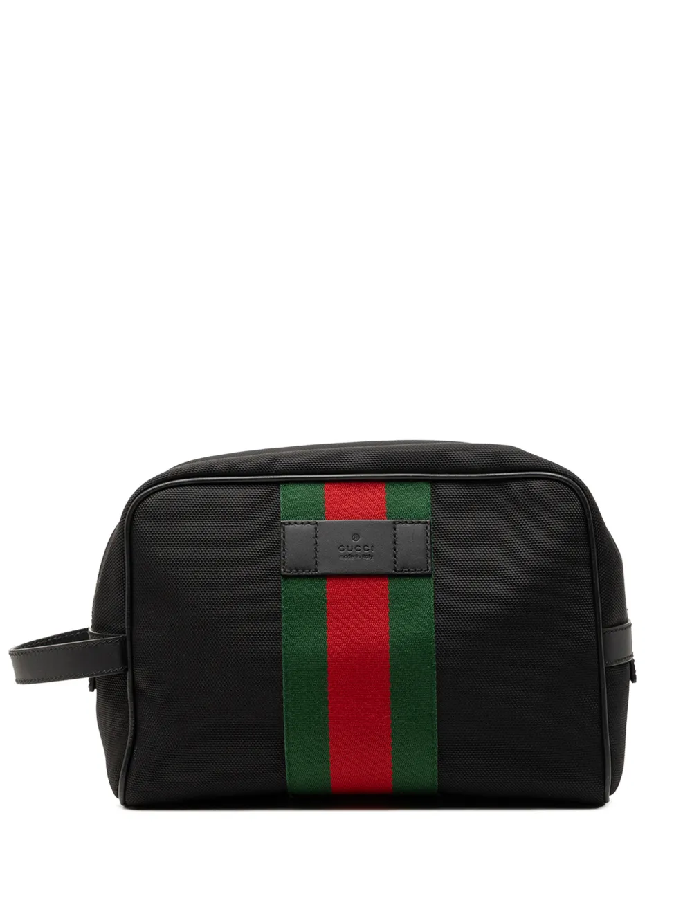 Gucci Pre-Owned 2016-2026 Techno Canvas Web clutch bag - Schwarz