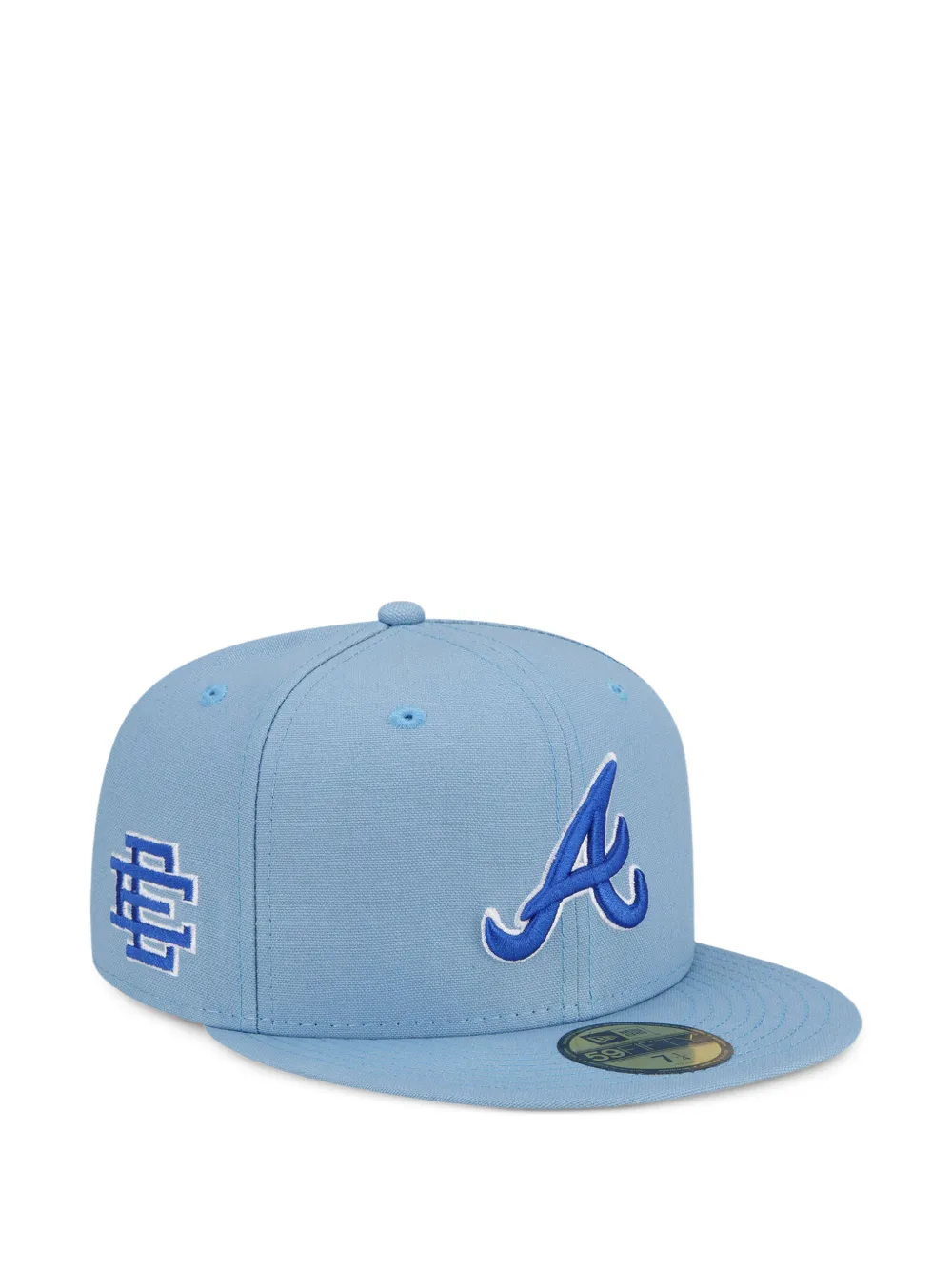 NEW ERA CAP x Atlanta Braves x Eric Emanuel pet met geborduurd logo Blauw