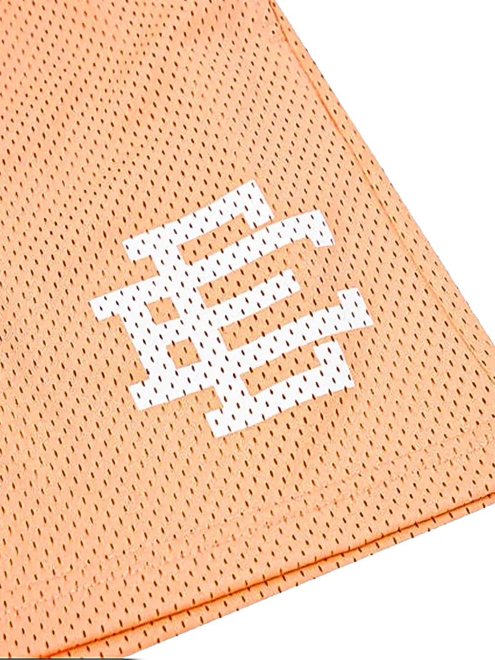 ERIC EMANUEL Shorts met logoprint Oranje