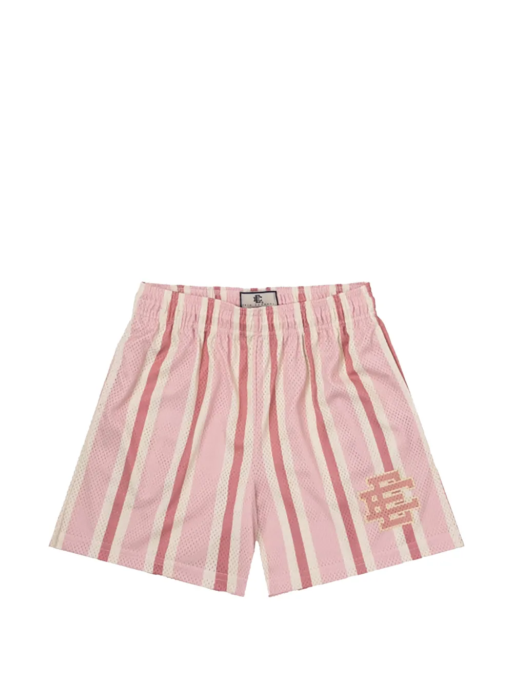 ERIC EMANUEL striped track shorts - Rosa