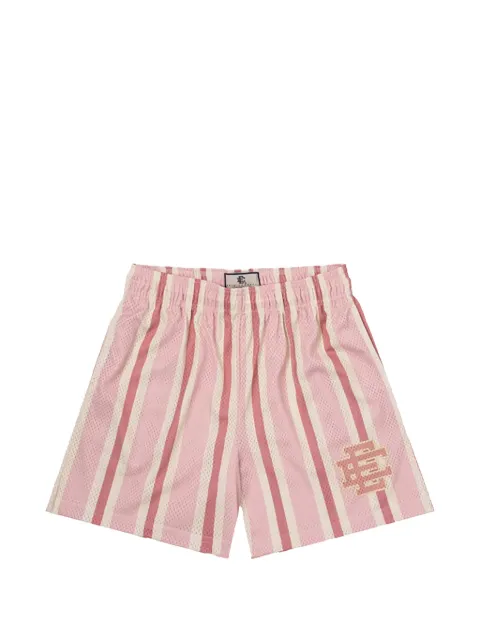 ERIC EMANUEL striped track shorts