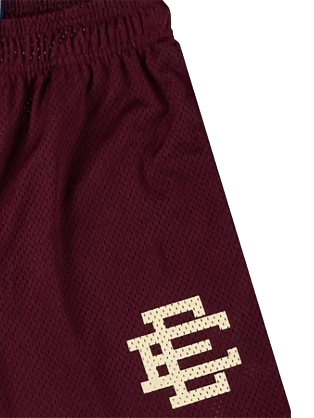 ERIC EMANUEL Shorts met mesh Rood