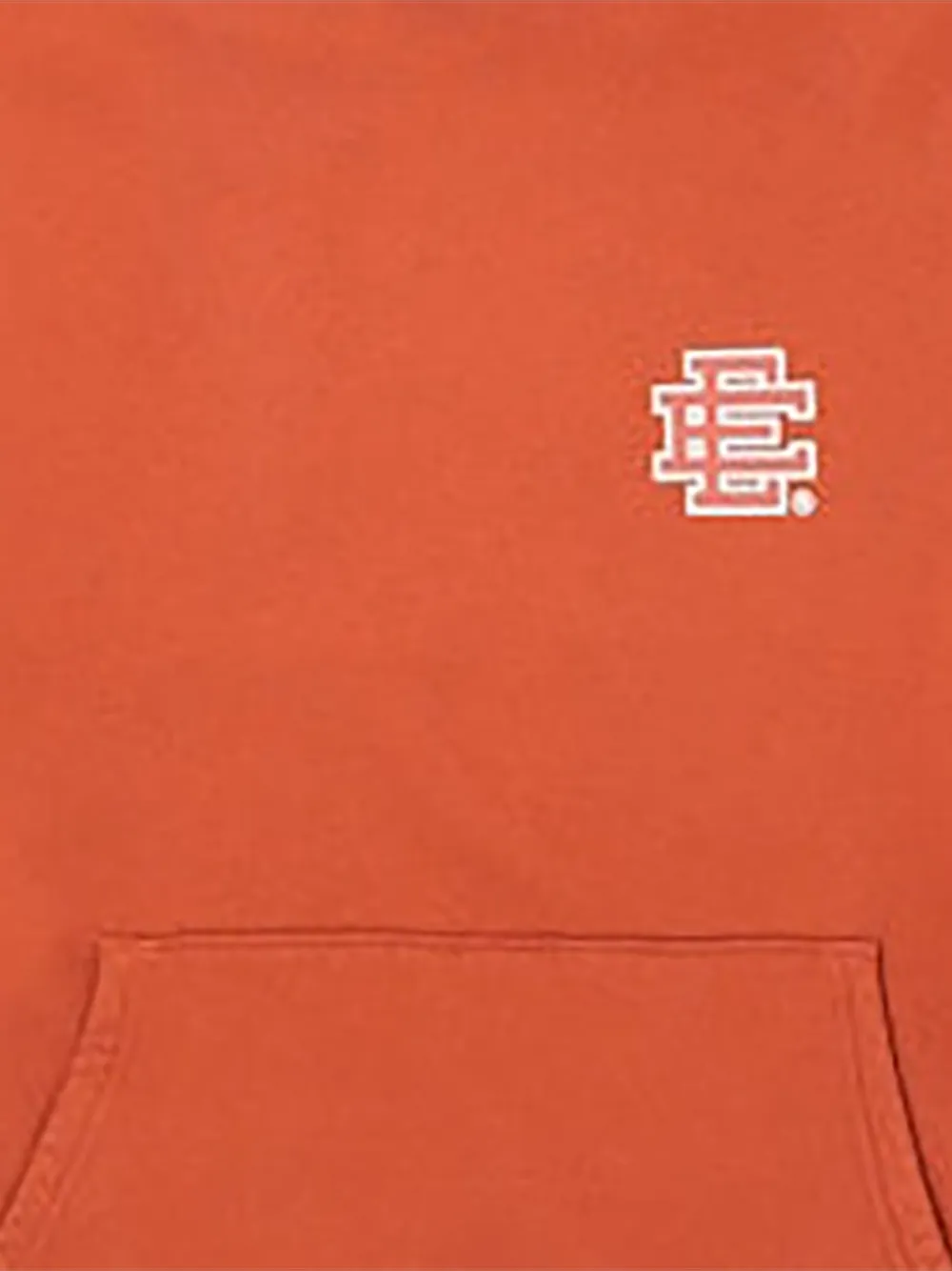 ERIC EMANUEL Hoodie met logodetail Oranje