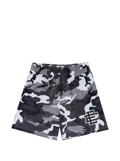 ERIC EMANUEL EE logo-detail camouflage-print shorts