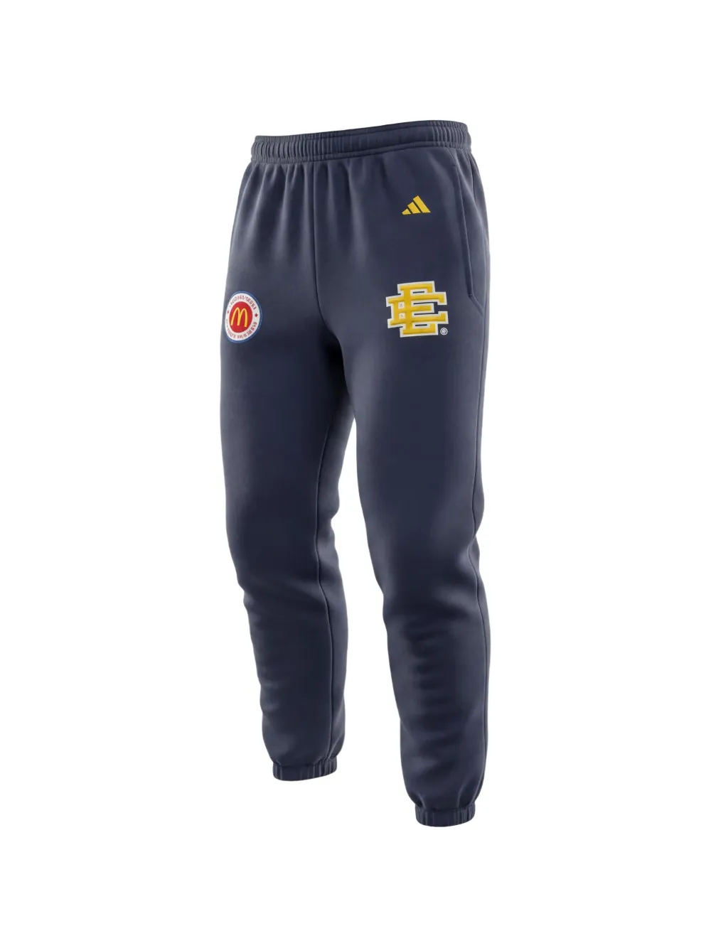 ERIC EMANUEL Pantaloni sportivi McDonald's con applicazione logo - Blu