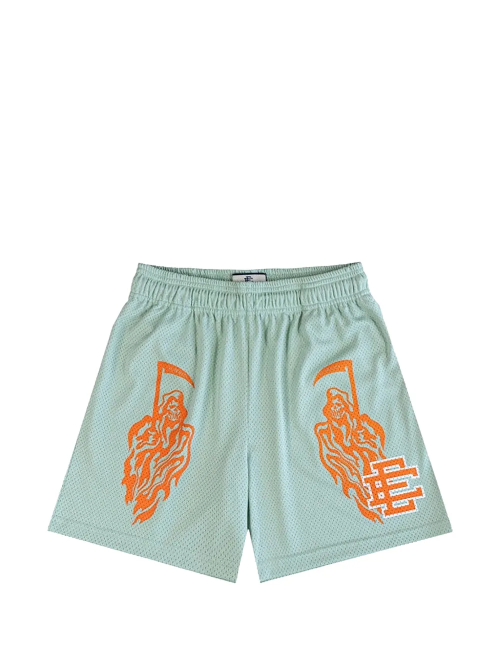 ERIC EMANUEL x Warren Lotas mesh shorts - Grün