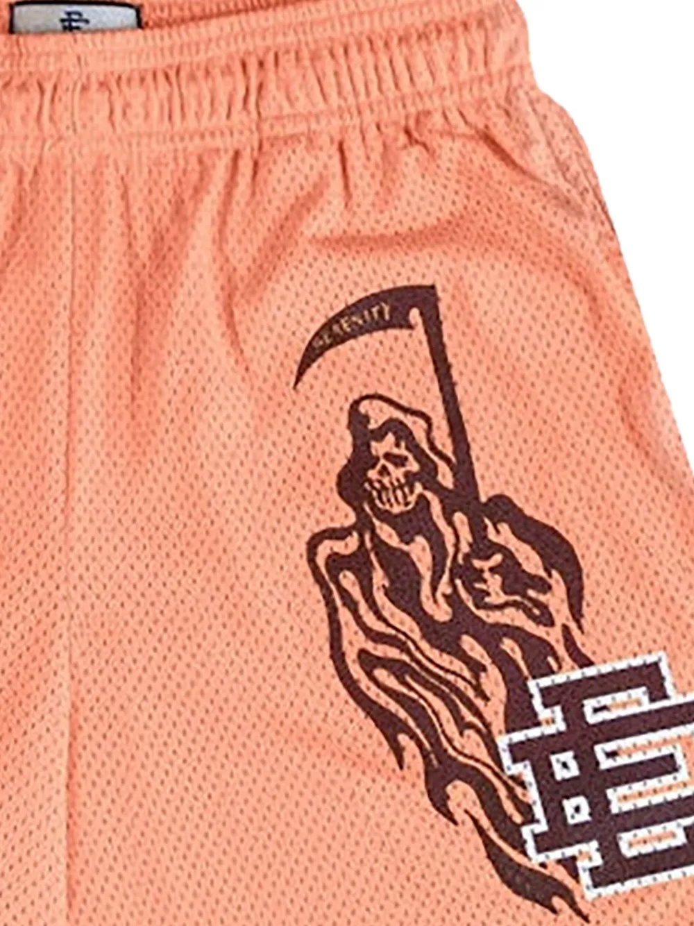 ERIC EMANUEL x Warren Lotas mesh shorts Roze