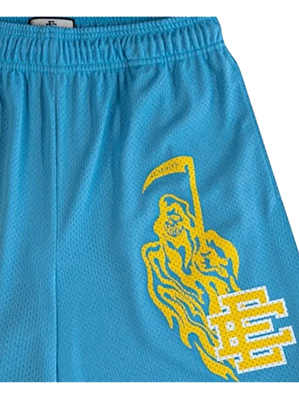 ERIC EMANUEL x Warren Lotas Mesh Shorts | Blue | FARFETCH