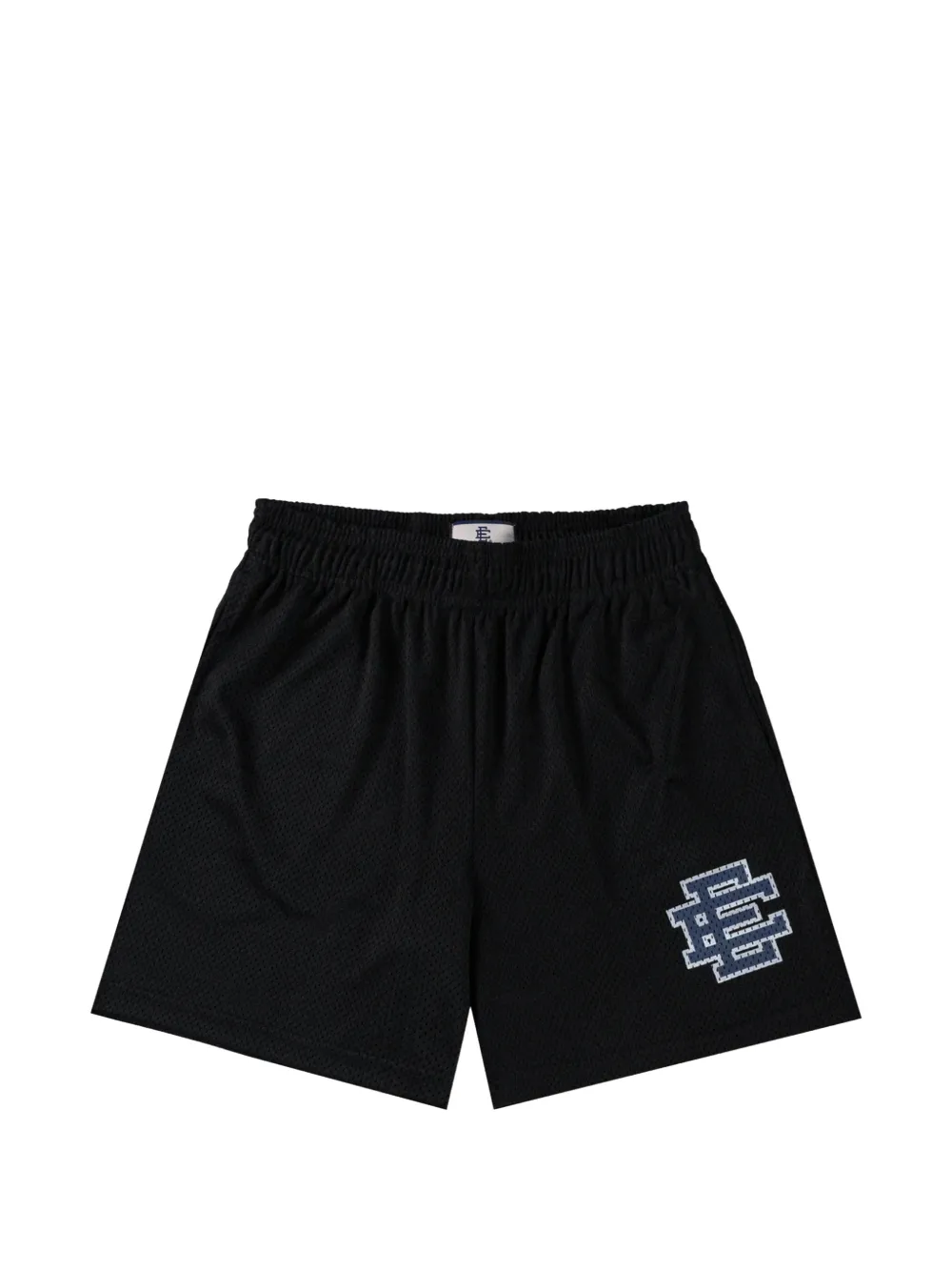 ERIC EMANUEL EE logo-print mesh shorts - Nero