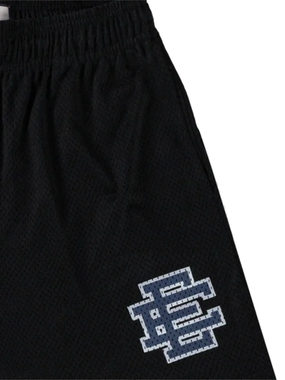 ERIC EMANUEL EE logo-print Mesh Shorts | Black | FARFETCH