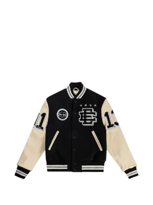 GODSPEED Chrome Seduction Varsity Jacket | Black | FARFETCH ZA