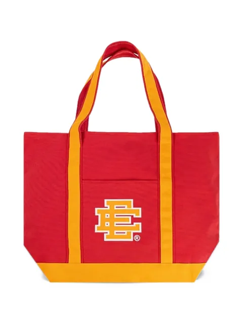 ERIC EMANUEL EE logo-print tote bag