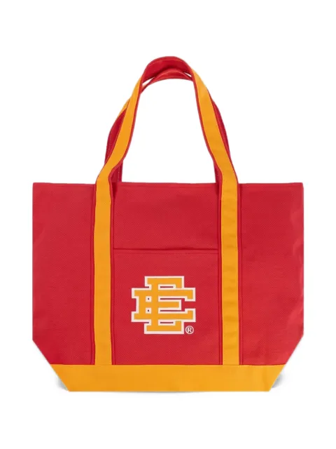 ERIC EMANUEL EE logo-print tote bag