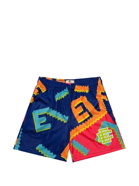ERIC EMANUEL EE Basic graphic-print shorts