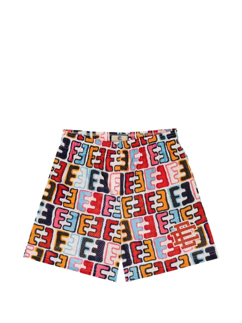 ERIC EMANUEL Jake Clark logo-print mesh shorts