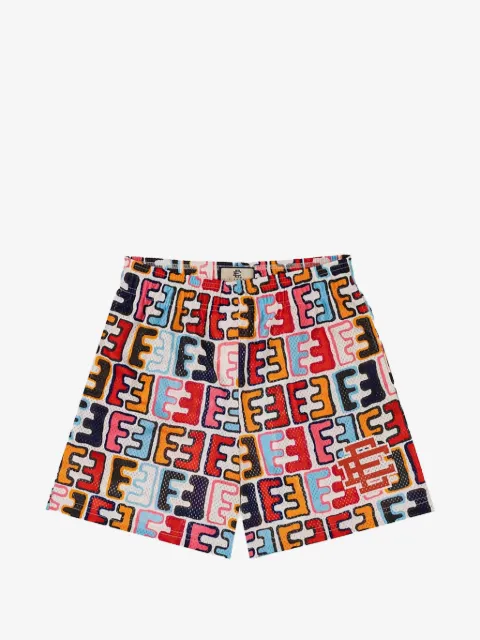 ERIC EMANUEL Jake Clark logo-print mesh shorts