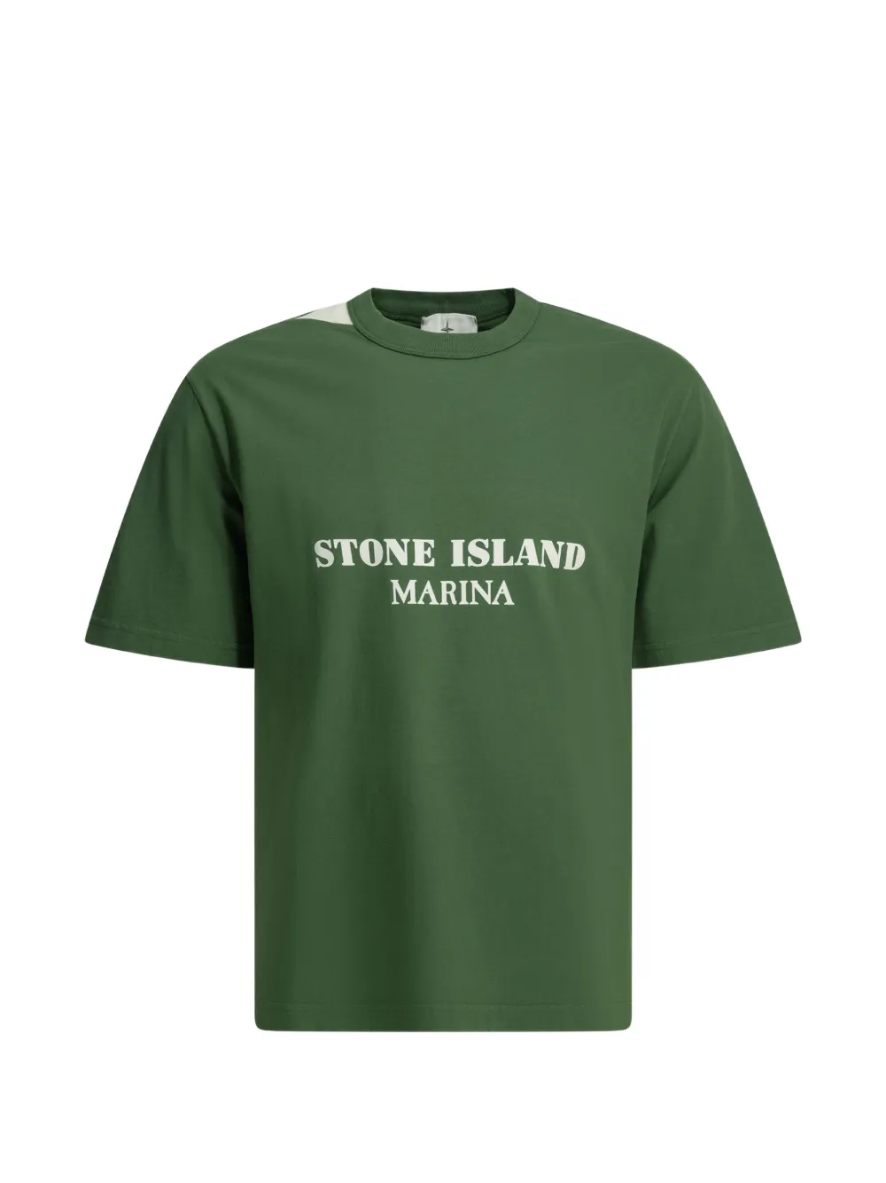 Stone Island Marina logo-print T-shirt - Grün