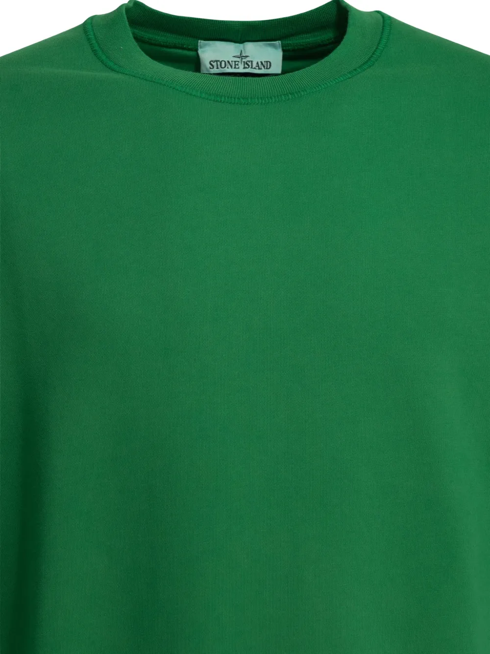 Stone Island Trui met logopatch Groen