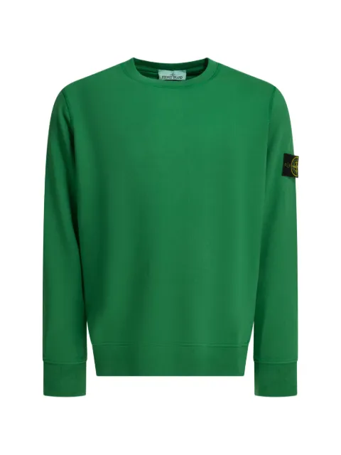 Stone Island logo-patch sweater