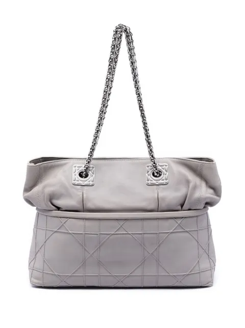 Christian Dior Pre-Owned tote Lambskin Cannage Granville Chain 2011