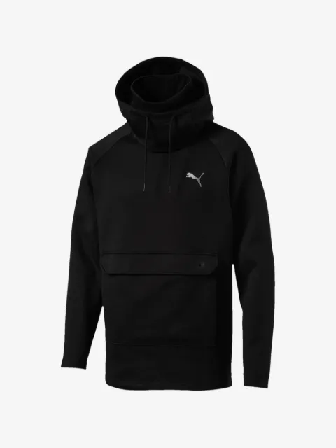 PUMA BND Tech logo-print hoodie