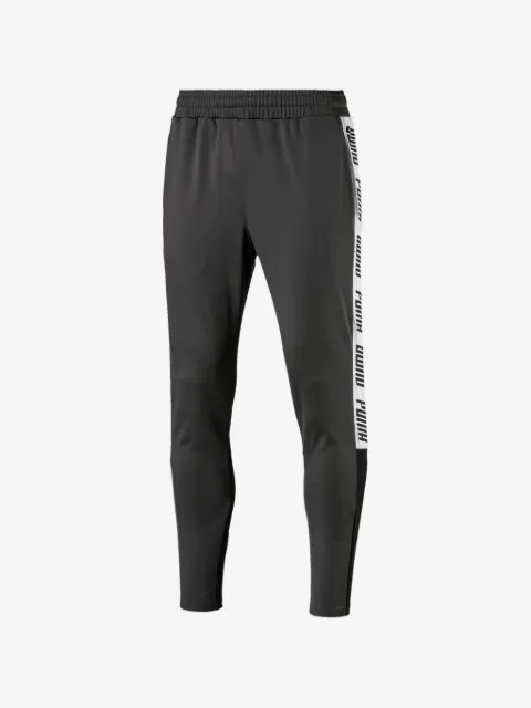 PUMA logo-lettering track pants