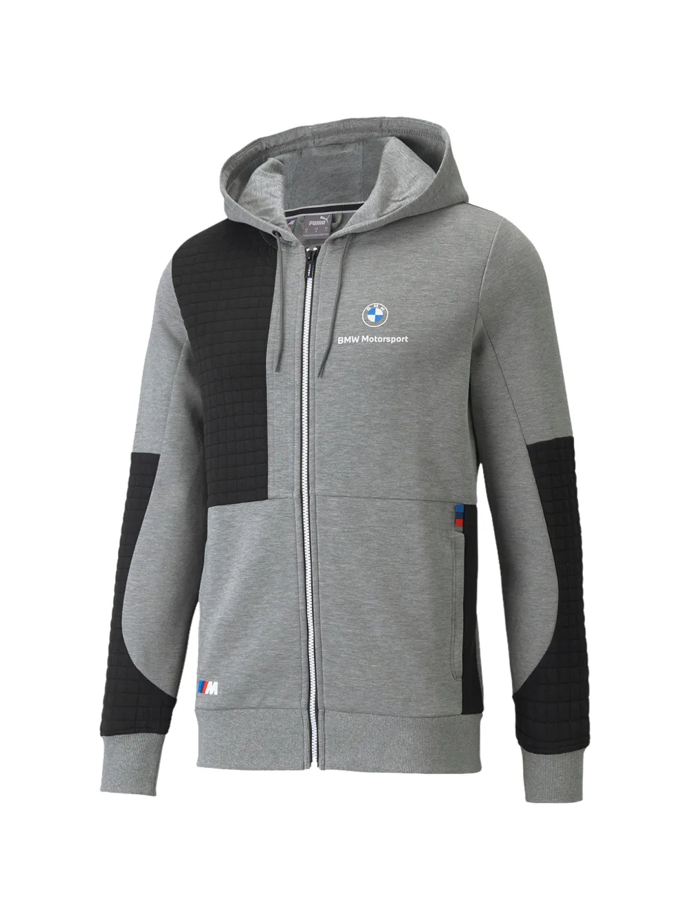 PUMA x BMW Motorsport Felpa con cappuccio e zip - Grigio