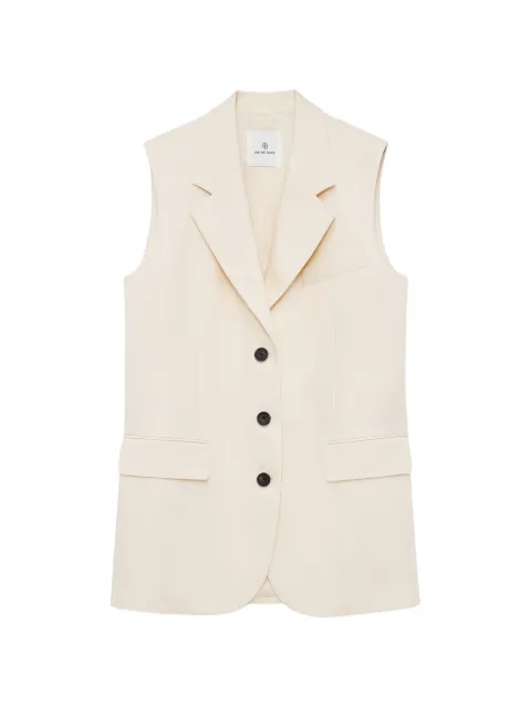 ANINE BING Sara notched-lapels vest