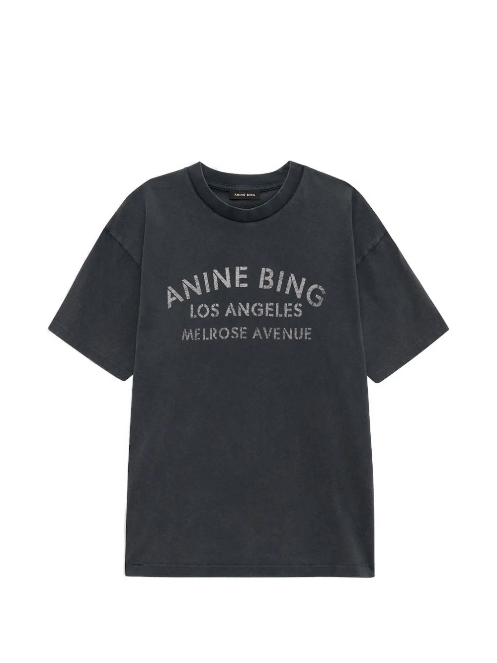 ANINE BING Cade T-shirt Melrose stencil