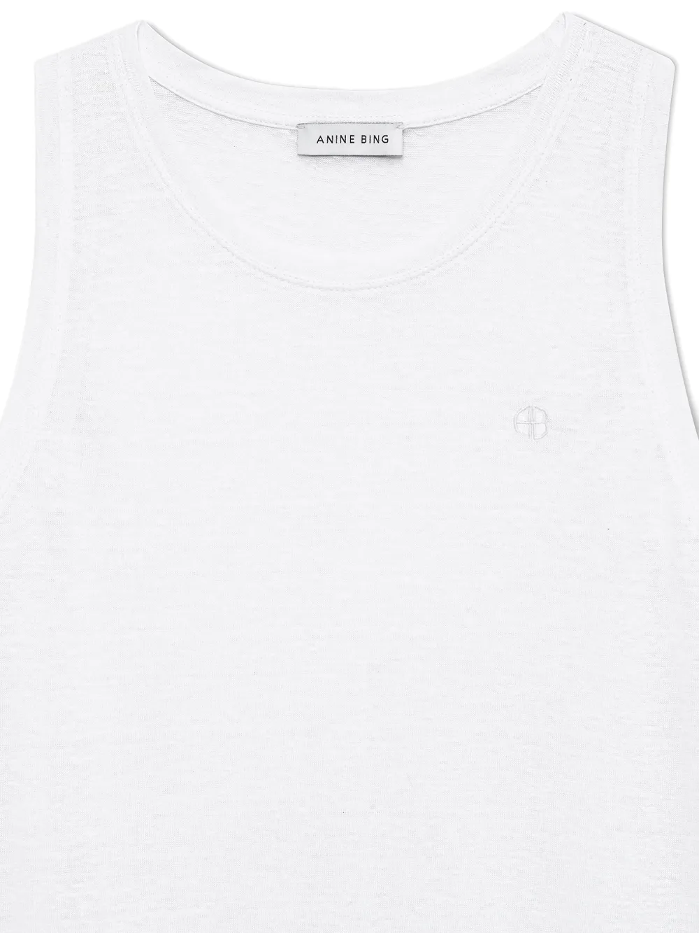 ANINE BING Juliann tanktop Wit