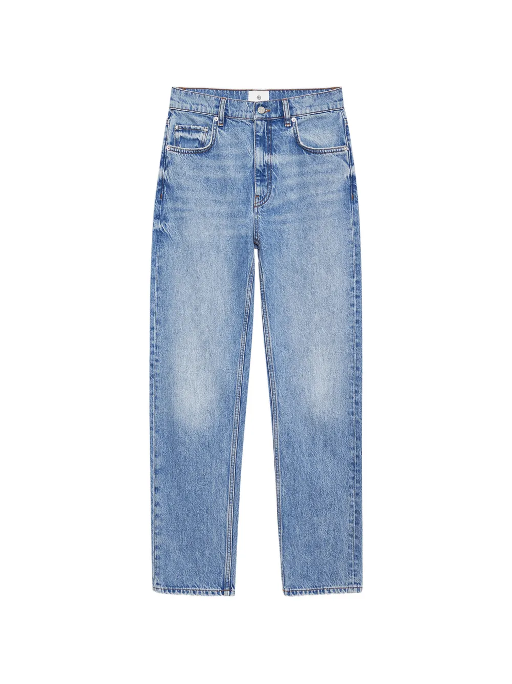 ANINE BING Kate straight-leg jeans - Blau
