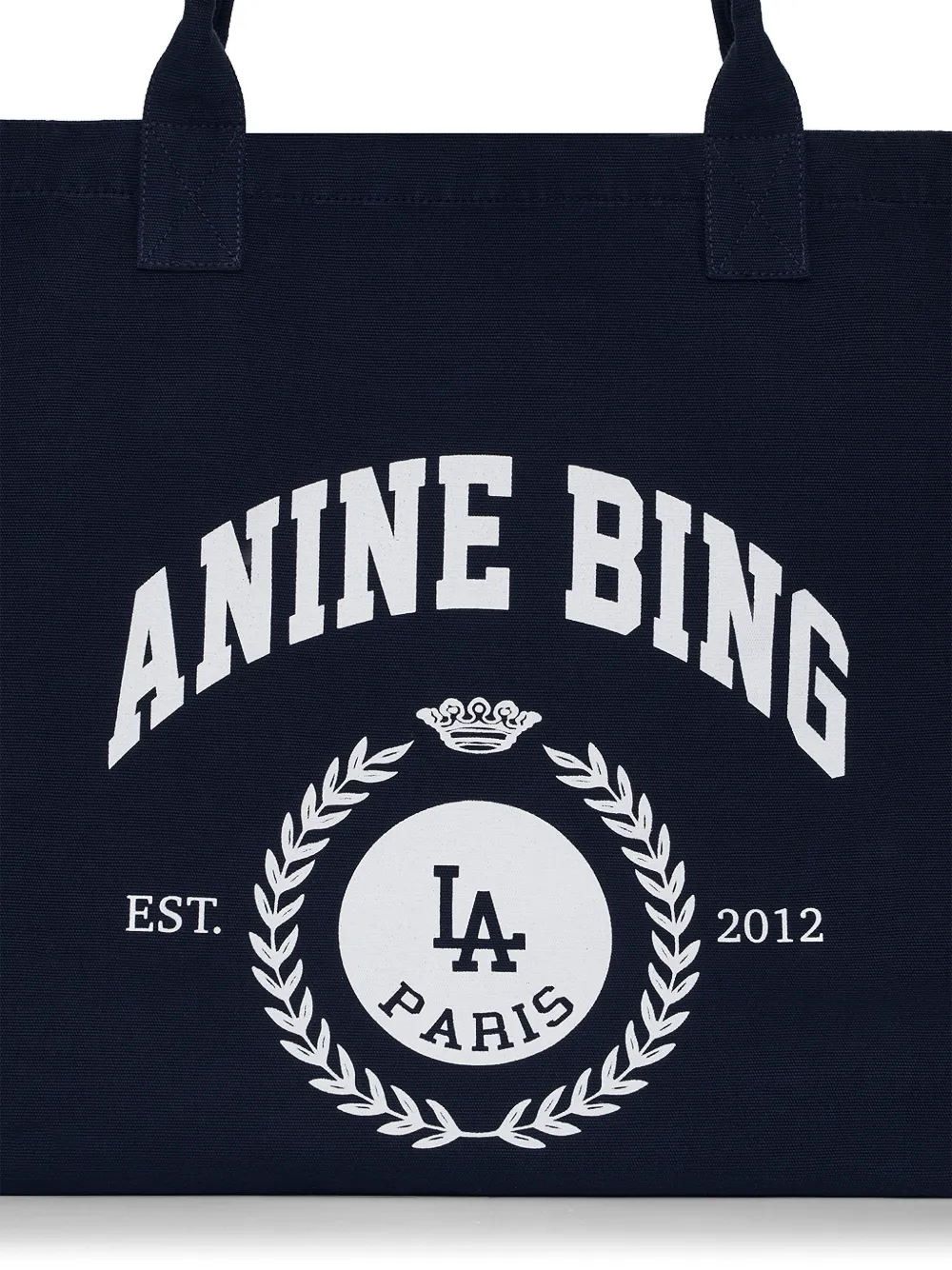 ANINE BING Leo Collegiate shopper Blauw