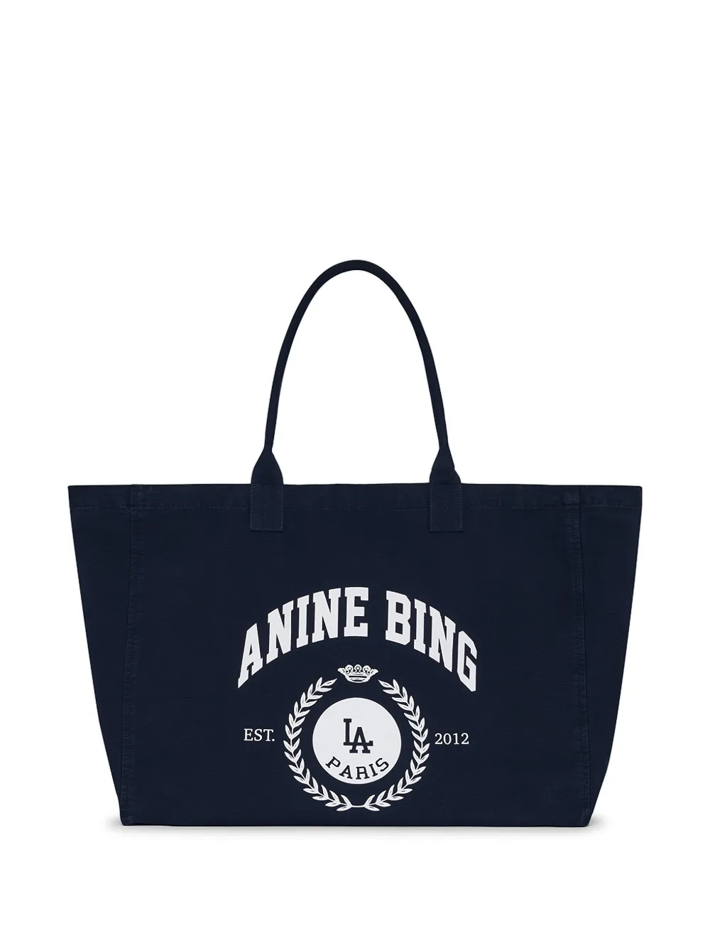 ANINE BING Leo Collegiate shopper Blauw