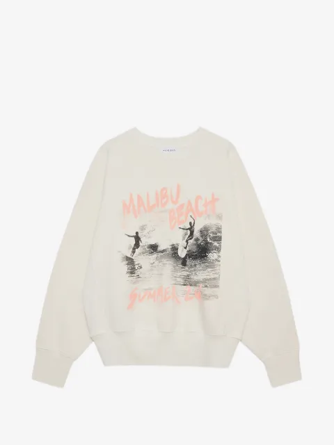 ANINE BING Harry graphic-print sweater
