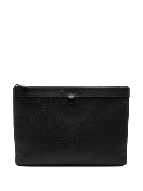 Louis Vuitton Pre-Owned 2019 Monogram Shadow Discovery Pochette clutch bag
