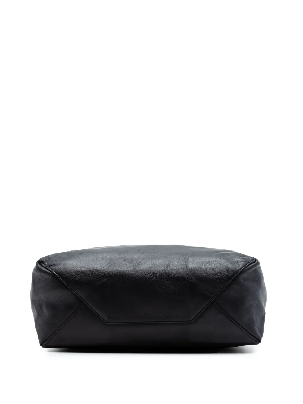 Celine Pre-owned 2011 Bicolor Leather Vertical Cabas Tote Bag in Black, view 4