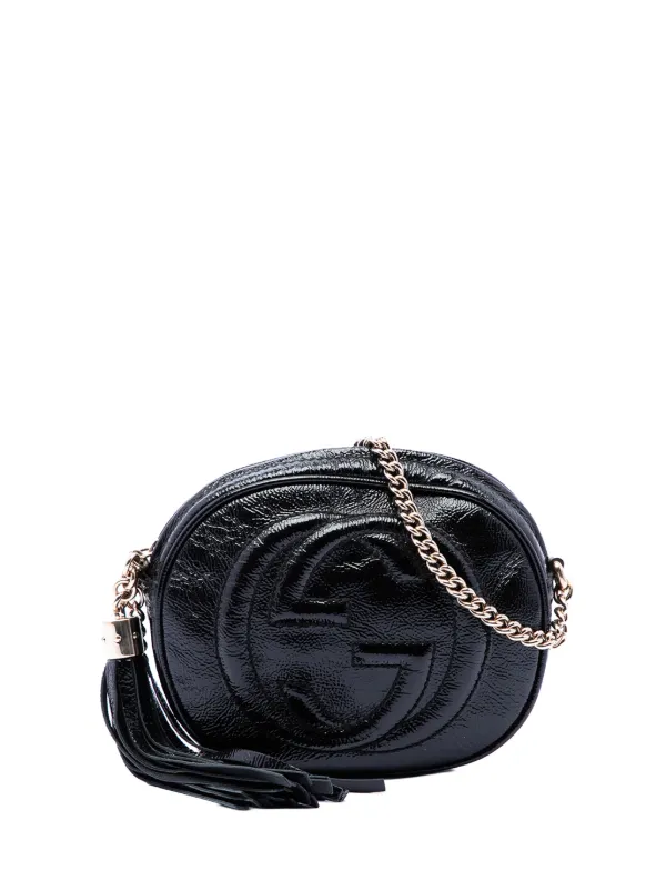 Gucci Pre-Owned 2016-2026 ミニ パテント ソーホーチェーン 