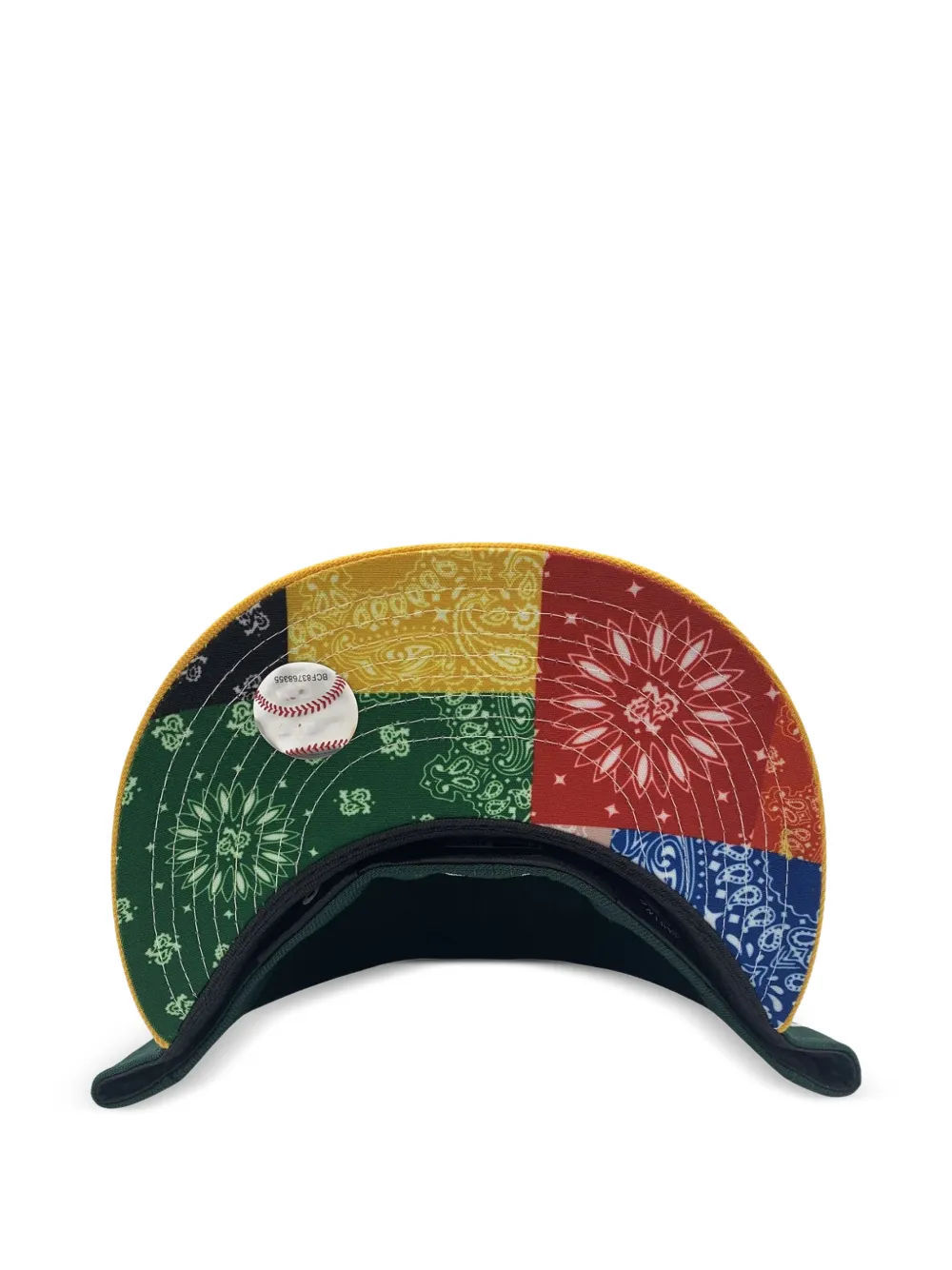 NEW ERA CAP 59FIFTY Oakland Athletics getailleerde pet met patchwork Groen