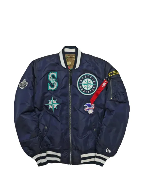 NEW ERA CAP x Alpha Industries reversible bomber jacket