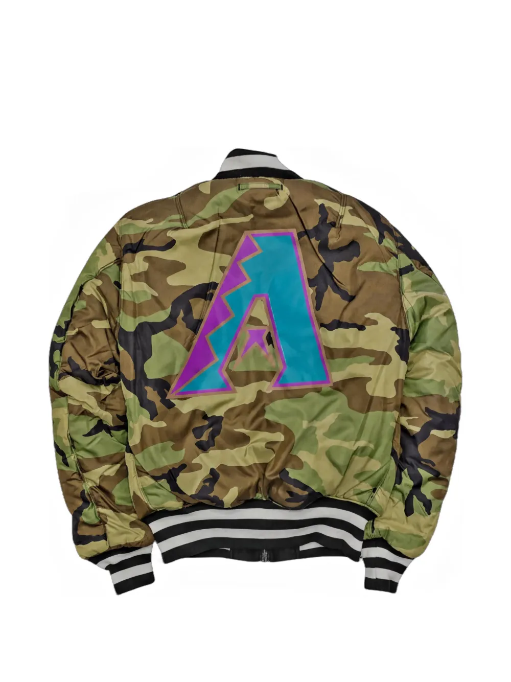 NEW ERA CAP x Alpha Industries omkeerbaar bomberjack Zwart