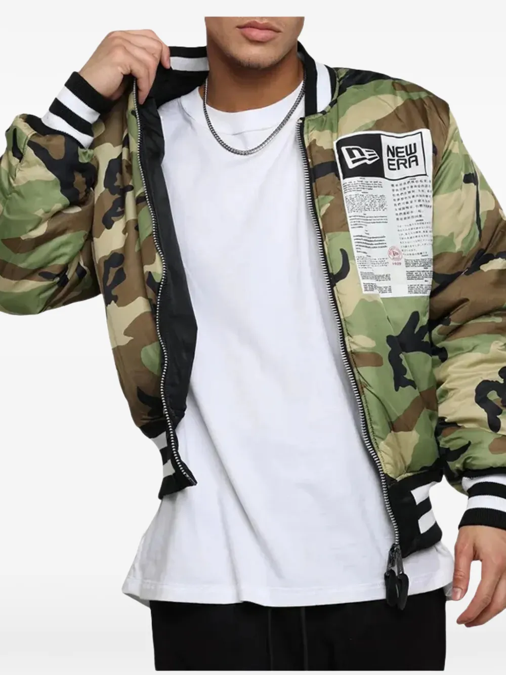 NEW ERA CAP x Alpha Industries リバーシブル ボンバージャケット