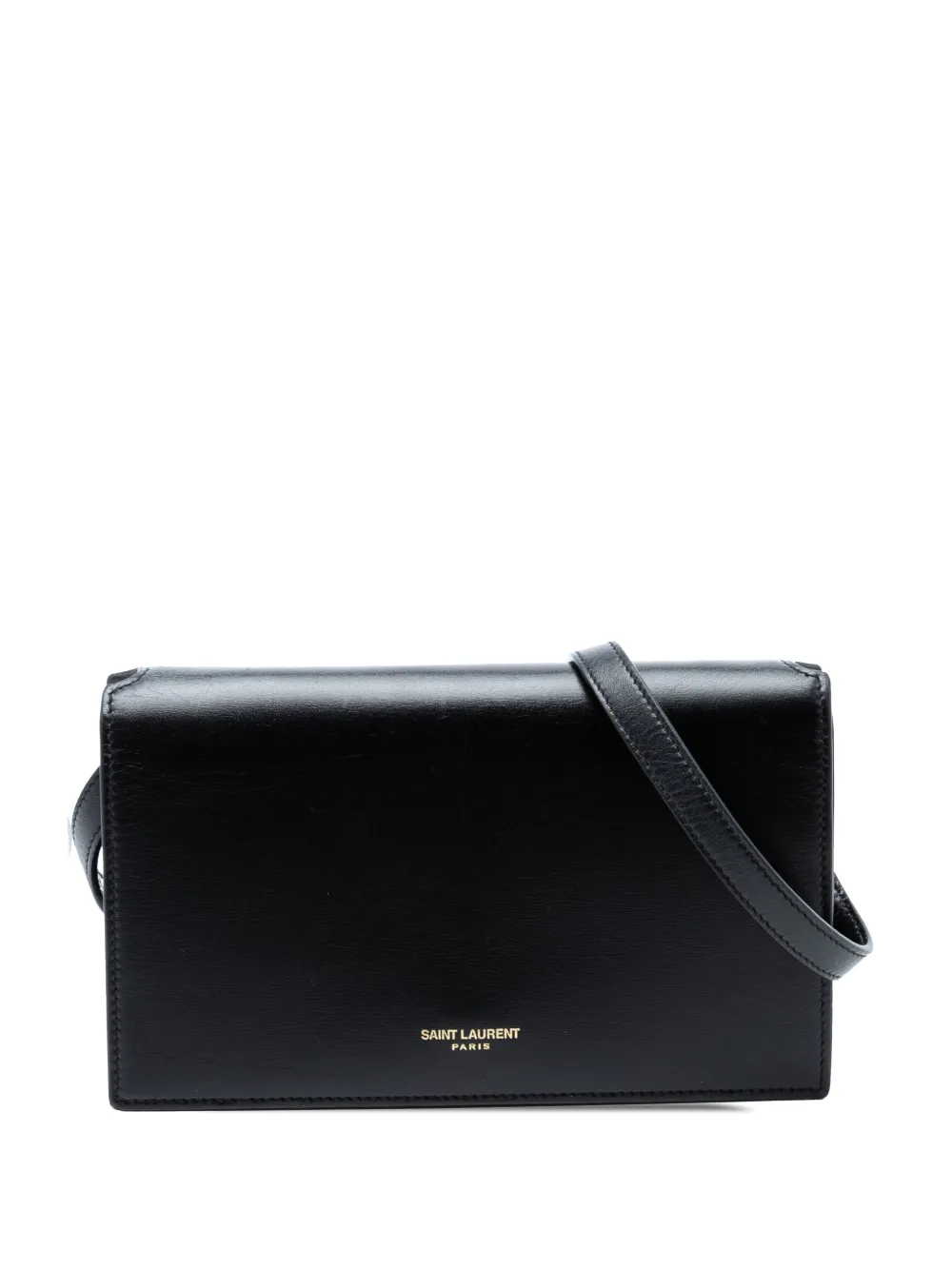 Saint Laurent Pre-Owned 2023 Smooth Calfskin crossbody bag - Nero