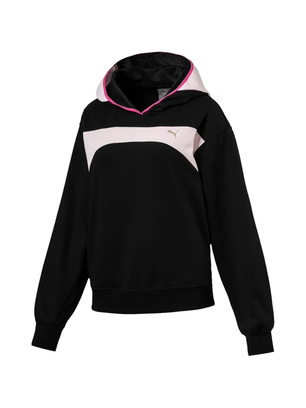 PUMA Felpa con design color-block - Nero